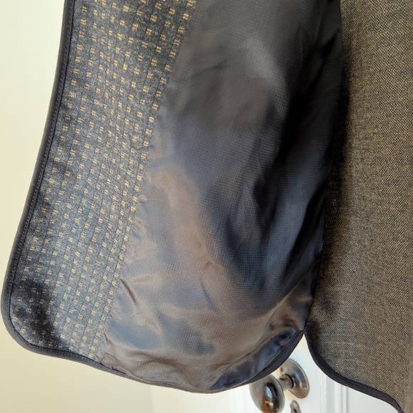 Perry Ellis Men's Wool Sweater Vest - XL - Dark Academia Ivy League Old Money - Picture 6 of 8